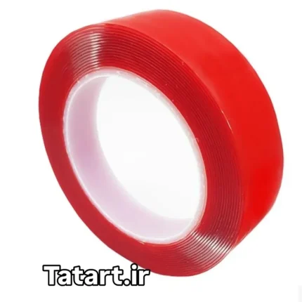 چسب دو طرفه بی رنگ - ۲ سانتی