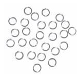 حلقه اتصال ۶ میل نقره ای