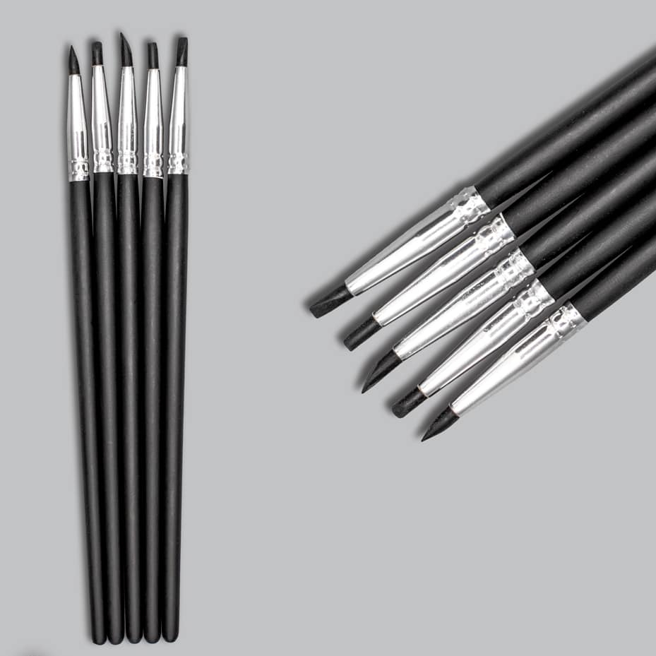 قلم سیلیکونی مینیاتوری قلم سیلیکونی 5 عددی - مینیاتوری - Image 1